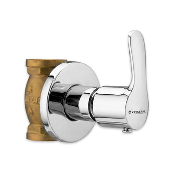 Mirage Brass Concealed Stop Valve (20mm) with Flange