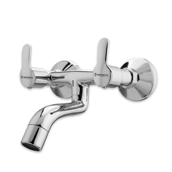 Mirage Wall Mixer Tap for Bathroom with Flanges (Non-Telephonic)