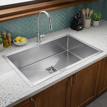 Handmade Premium SS Single Bowl (32 x 20 x 10 inches) Kitchen Sink