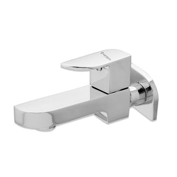 Merlin Long Body Bib Tap with Wall Flange