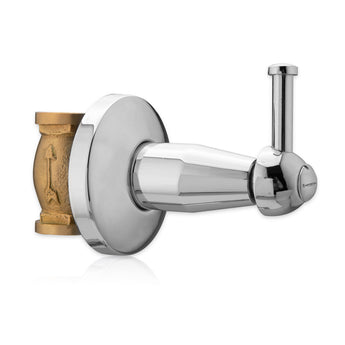 Stellar Brass Concealed Stop Valve (20mm) with Flange