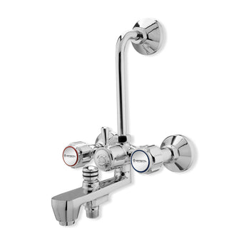 Matrix 3-in-1 Wall Mixer Tap for Bathroom