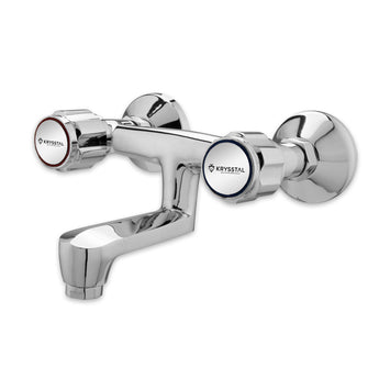 Matrix Wall Mixer Tap for Bathroom with Flanges (Non-Telephonic)