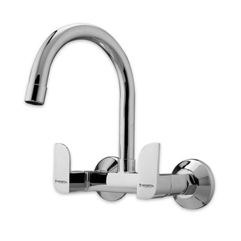 Merlin Kitchen Sink Mixer Tap with Wall Flanges
