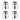 Extension Nipple (1 Inch) Chrome Plated Brass - Pack of 4