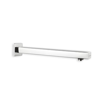Square Stainless Steel Shower Arm (12 Inches) with Flange