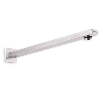 Square Stainless Steel Shower Arm (24 Inches) with Flange