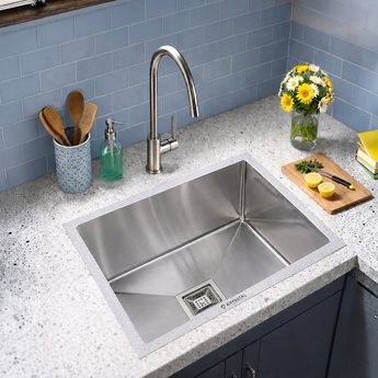 Handmade 304-SS Single Bowl (18 x 16 x 10 inches) Kitchen Sink