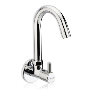Wall Mount Kitchen Sink Taps with Swivel Spout