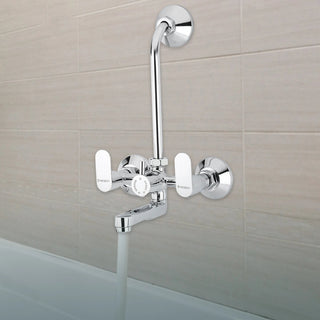 Wall Mixer Tap with L-Bend for Shower Areas