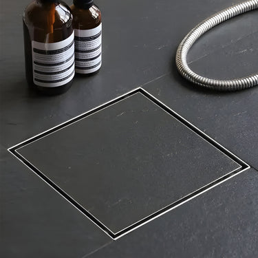 Tile-Insert 304-SS (5" x 5") Floor Drain with Advanced Cockroach Trap