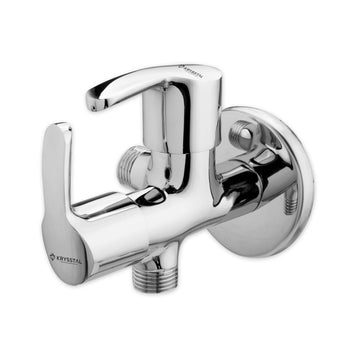 Mirage Two-Way Angle Valve (Double Handle) with Wall Flange