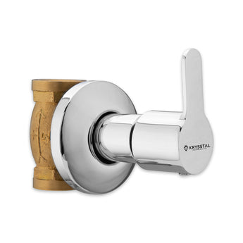 Prada Brass Concealed Stop Valve (20mm) with Flange