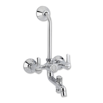 Icon 3-in-1 Wall Mixer Tap for Bathroom