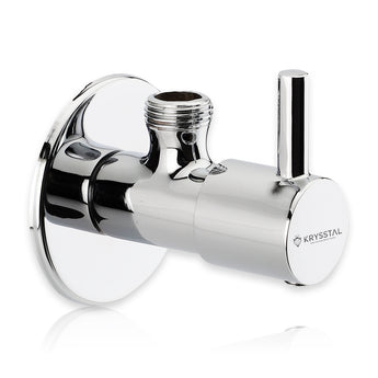 Vitra Angle Valve with Round Wall Flange