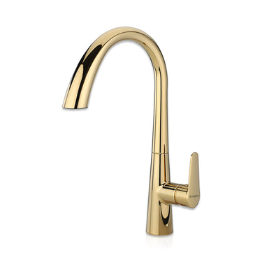 Hydros Gold Pull-out Kitchen Sink Mixer Tap with Dual Flow