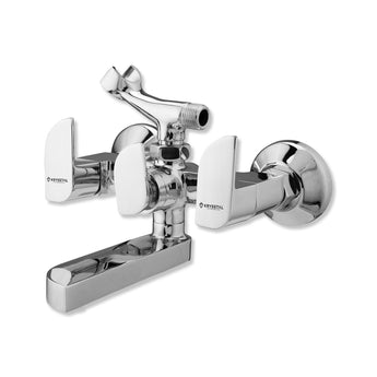 Merlin Telephonic Wall Mixer Tap for Bathroom with Crutch