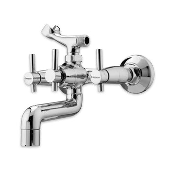 Plexa Telephonic Wall Mixer Tap for Bathroom with Crutch
