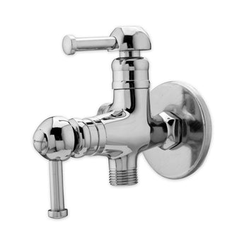 Stellar Two-Way Angle Valve (Double Handle) with Wall Flange