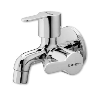 Prada Two Way Bib Tap (Double Handle) with Wall Flange