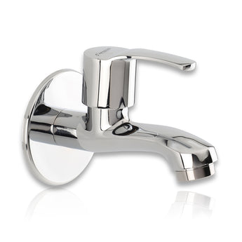Icon Bib Tap with Round Wall Flange