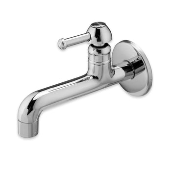 Stellar Long Body Bib Tap with Wall Flange