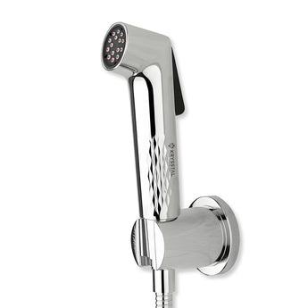 Flux ABS Health Faucet with 304-SS Shower Tube (1m) & Wall Hook