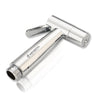 Chrome Health Faucet Gun with Kryssstal branding on a white background