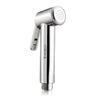 A silver-colored health faucet gun with a metallic finish.