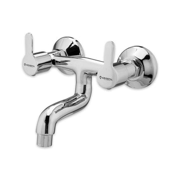 Prada Wall Mixer Tap for Bathroom with Flanges (Non-Telephonic)