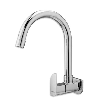Merlin Wall-Mount Kitchen Sink Tap with Wall Flange