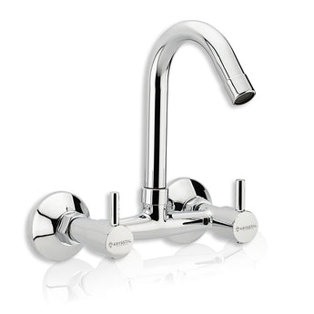 Vitra Kitchen Sink Mixer Tap with Wall Flanges