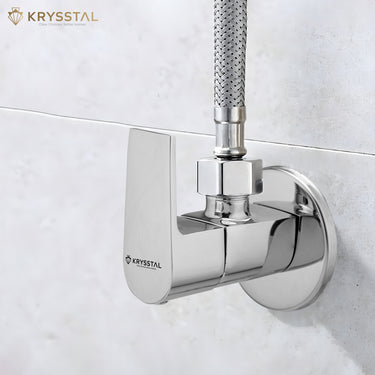 Angelo Brass Angle Valve with Flange