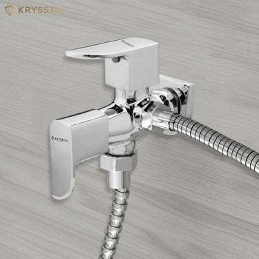 Merlin Two-Way Angle Valve (Double Handle) with Wall Flange