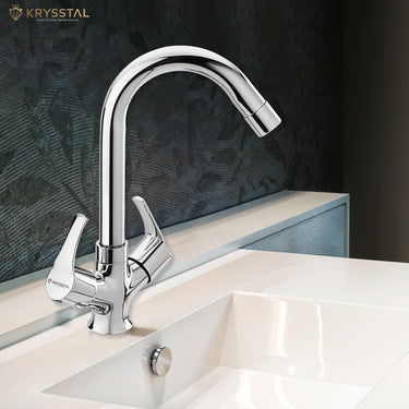 Icon Table-Mount Wash Basin Mixer Tap (Centre Hole)