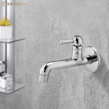 Stellar Long Body Bib Tap with Wall Flange