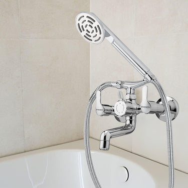 Mirage Telephonic Wall Mixer Tap for Bathroom with Crutch
