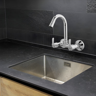 Mirage Kitchen Sink Mixer Tap with Wall Flanges