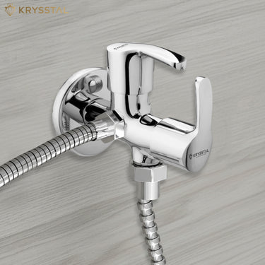 Mirage Two-Way Angle Valve (Double Handle) with Wall Flange
