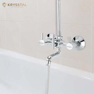 Vitra Wall Mixer Tap for Bathroom with L Bend