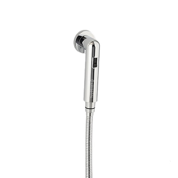 Chrome Magnetic ABS Health Faucet with 304-SS Shower Tube (1m) & No-Drill Wall Hook