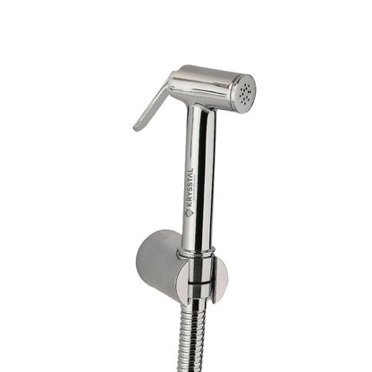 Topaz Brass Health Faucet with 304-SS Shower Tube (1m) & Wall Hook