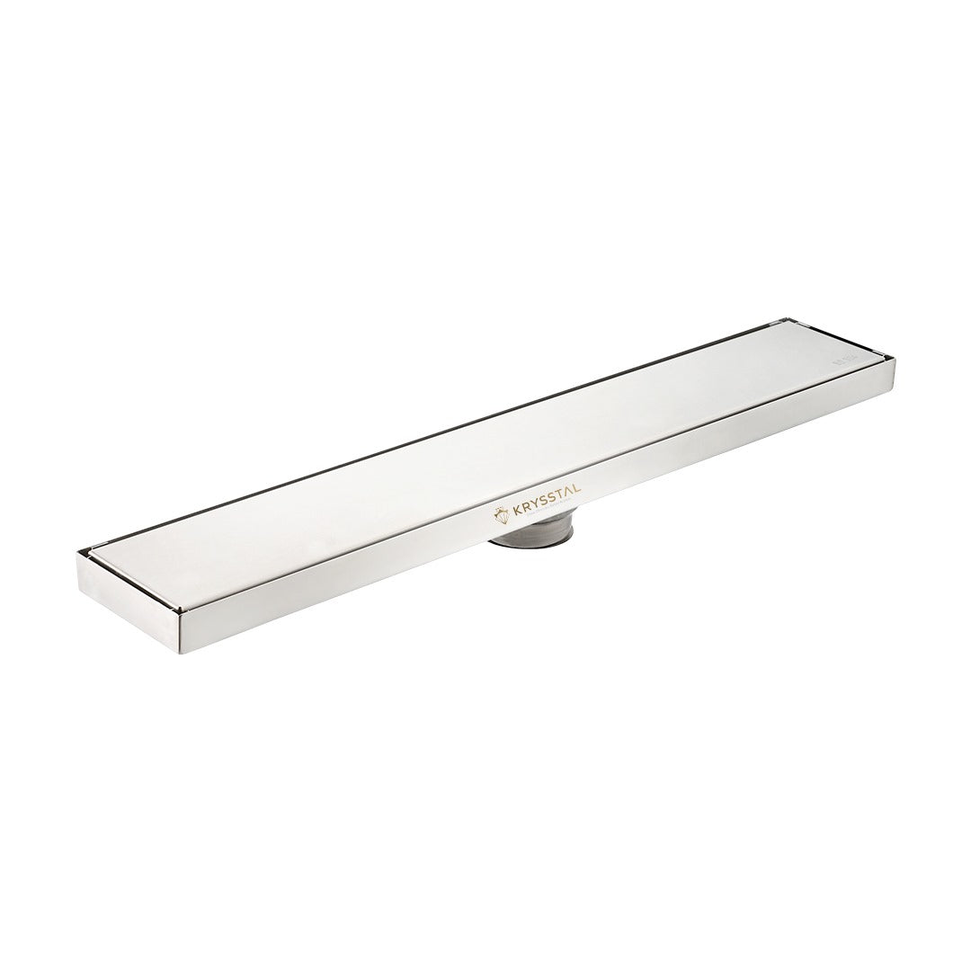 Tile-Insert 304-SS (24"x 4") Shower Drain Channel with Cockroach Trap