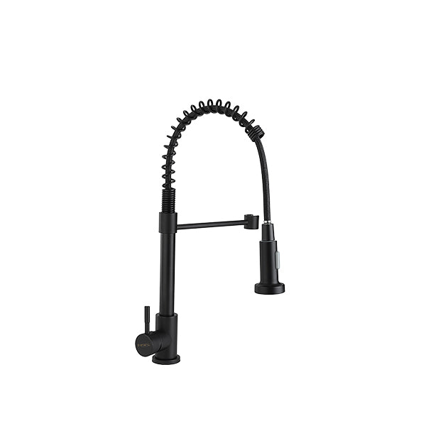 Shadow Black Flexible Pull-out Kitchen Sink Mixer Tap