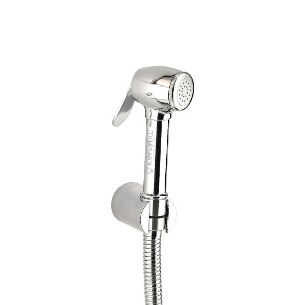 Diamond Brass Health Faucet with 304-SS Shower Tube (1m) & Wall Hook