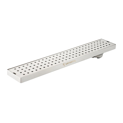 Quattro 304-SS (24"x 4") Shower Drain Channel with Cockroach Trap