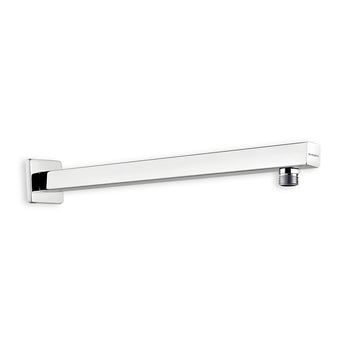 Square Brass Shower Arm (18 Inches) with Flange