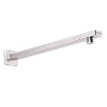 Square Brass Shower Arm (24 Inches) with Flange