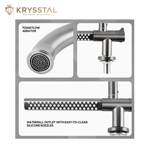 Cascade Waterfall Kitchen Sink Tap