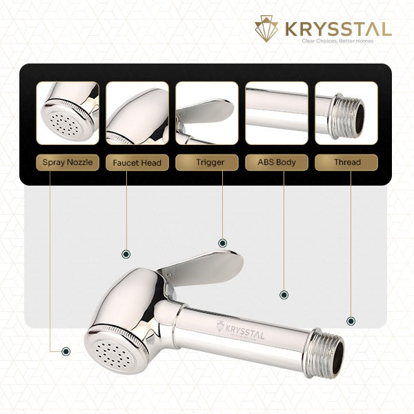 Diamond Brass Health Faucet Gun